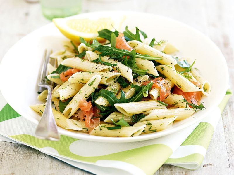 Lemon Herb Penne Salad