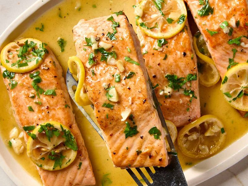Lemon Garlic Salmon