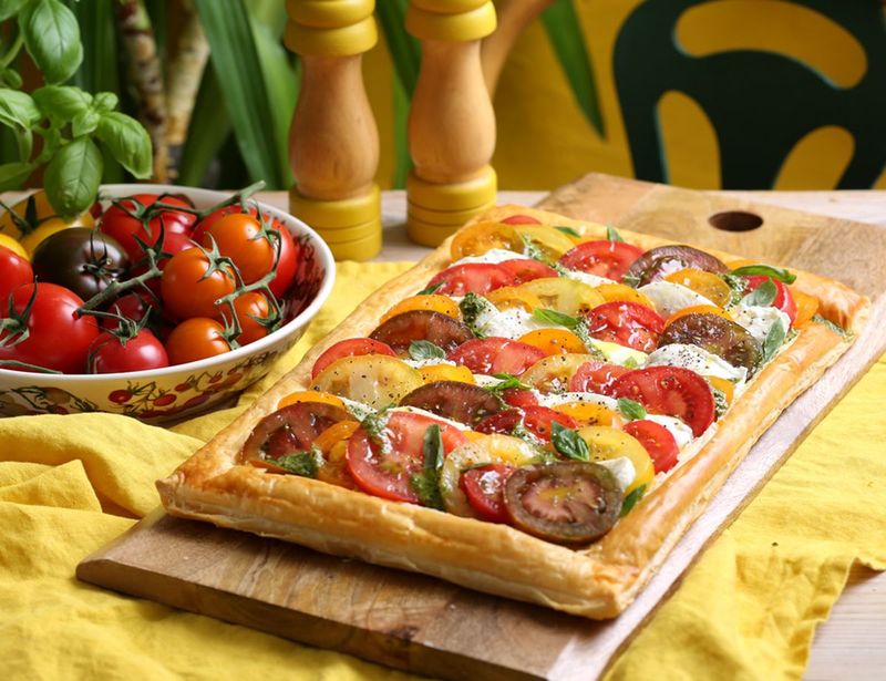 Caprese Tart