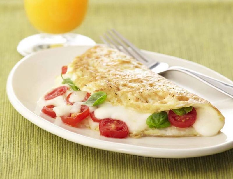 Caprese Omelette