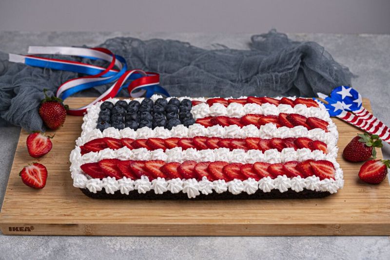 Flag Cake