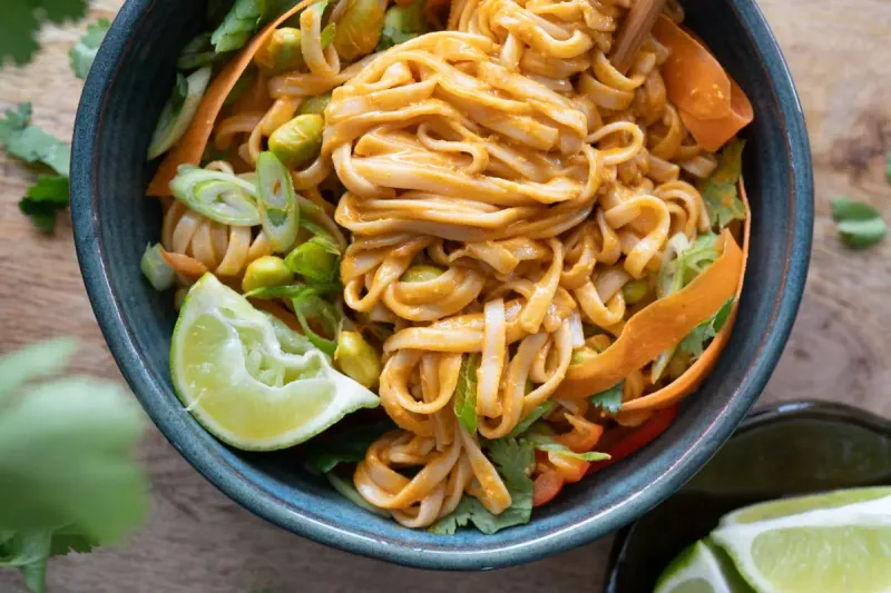 Thai Peanut Noodle Bowl