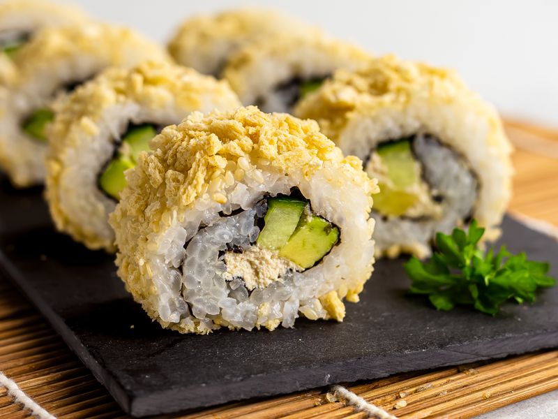 Vegetable Sushi Rolls