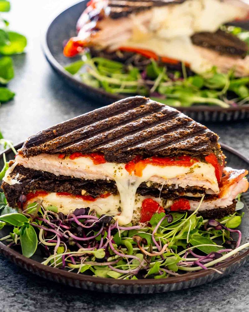 Turkey and Cheese Panini