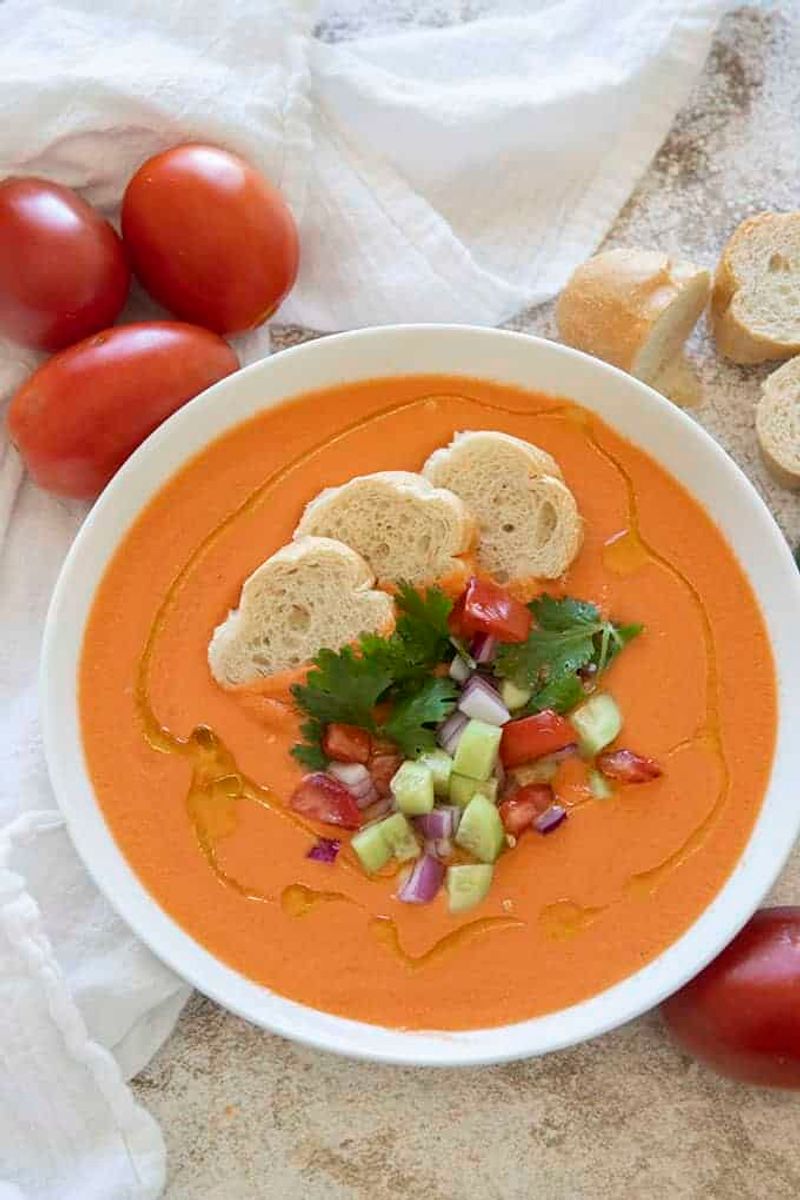 Chilled Gazpacho Soup