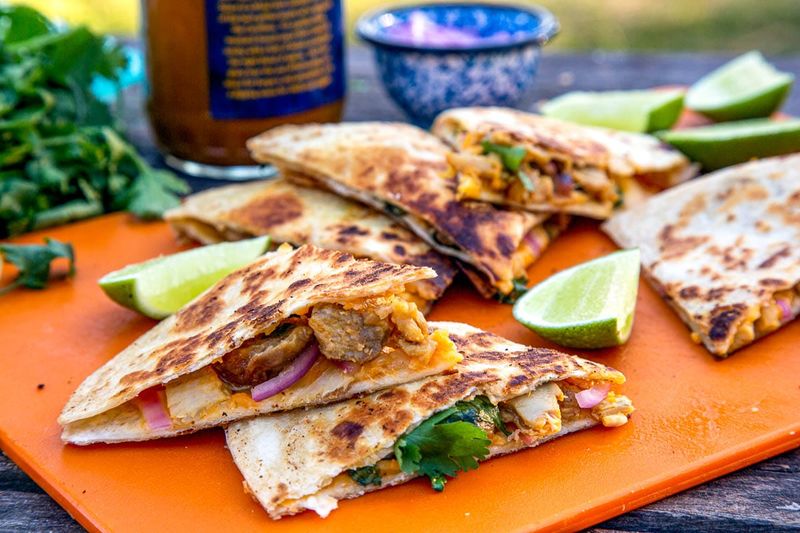 BBQ Chicken Quesadillas