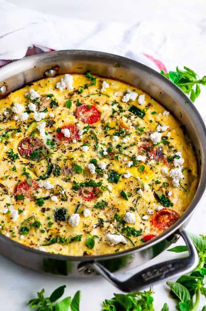 Mediterranean Vegetable Frittata