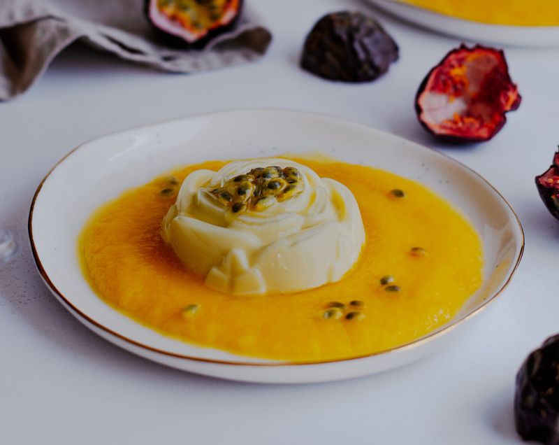Passion Fruit Panna Cotta