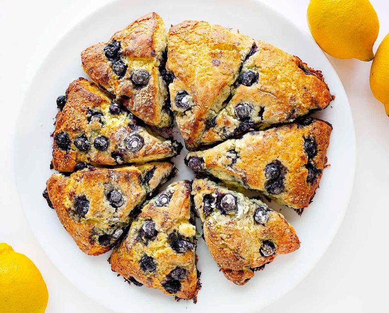 Blueberry Lemon Scones