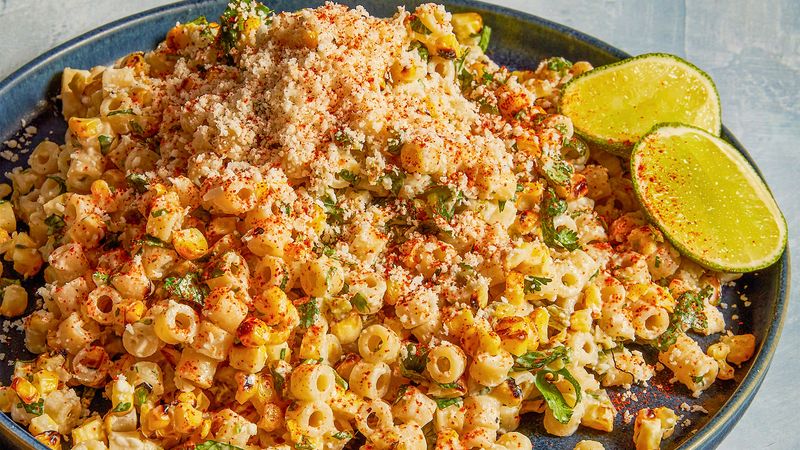 Chili Lime Corn Fettuccine