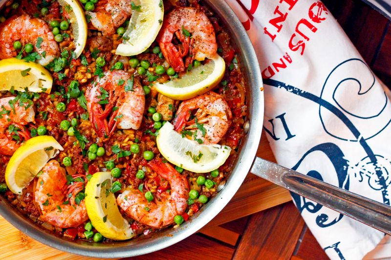 Spanish Paella Bowl