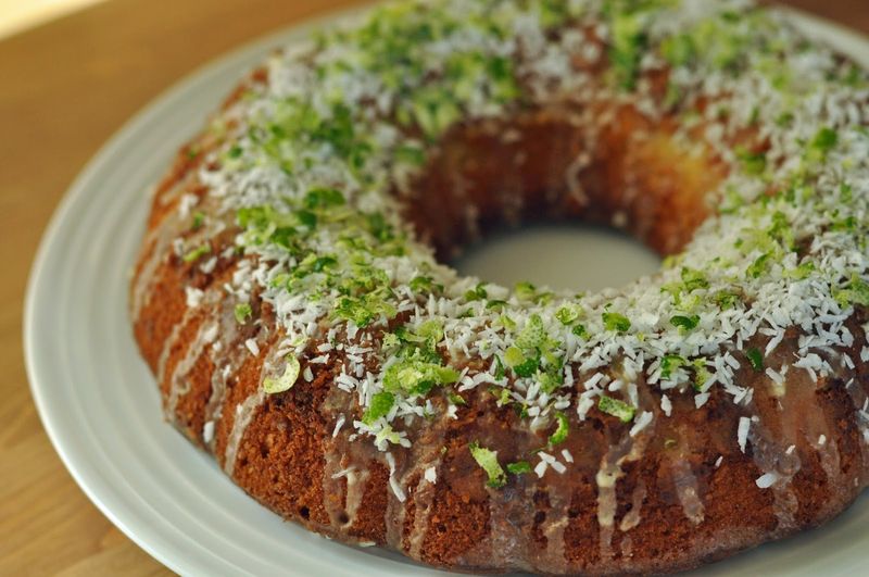 Coconut Lime Bundt Cake