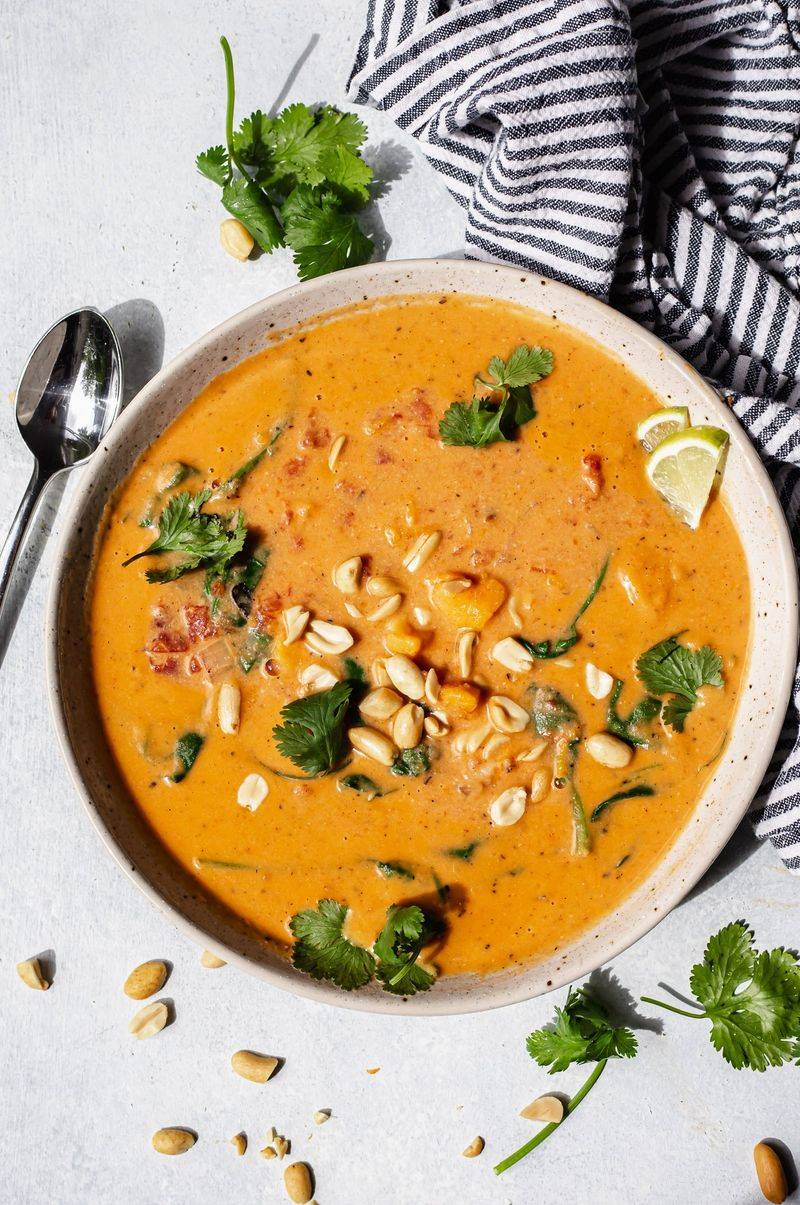 Sweet Potato and Peanut Soup