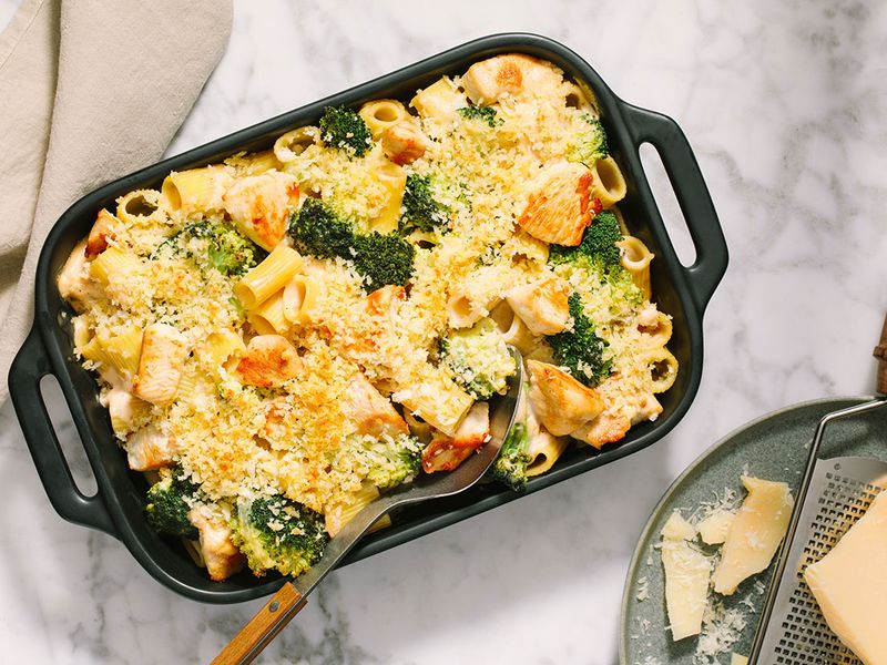 Chicken Alfredo Casserole