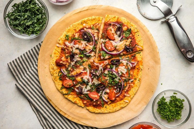 Sweet Potato Crust Pizza