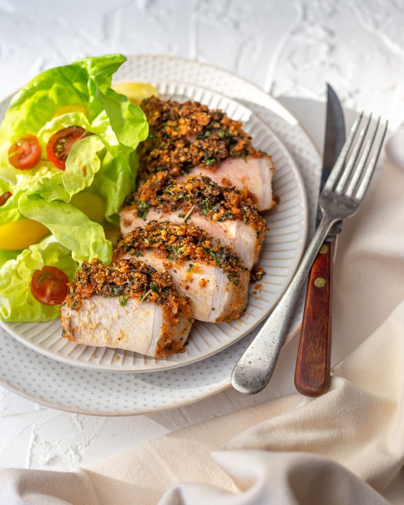Herb-Crusted Pork Chops
