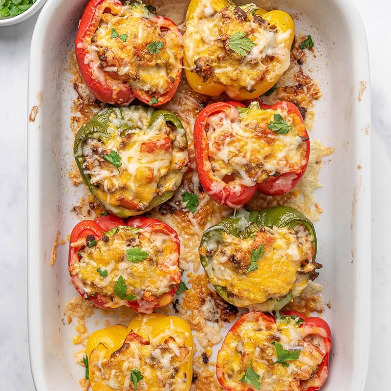 Breakfast Stuffed Peppers