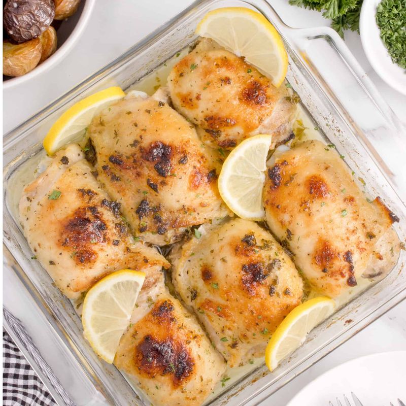 Lemon Herb Chicken Bake