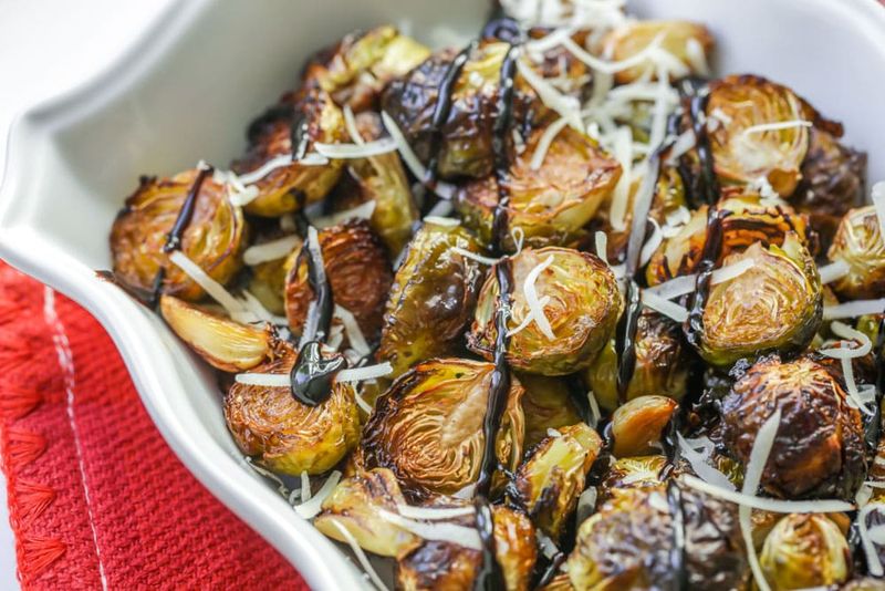 Brussels Sprouts with Balsamic Glaze