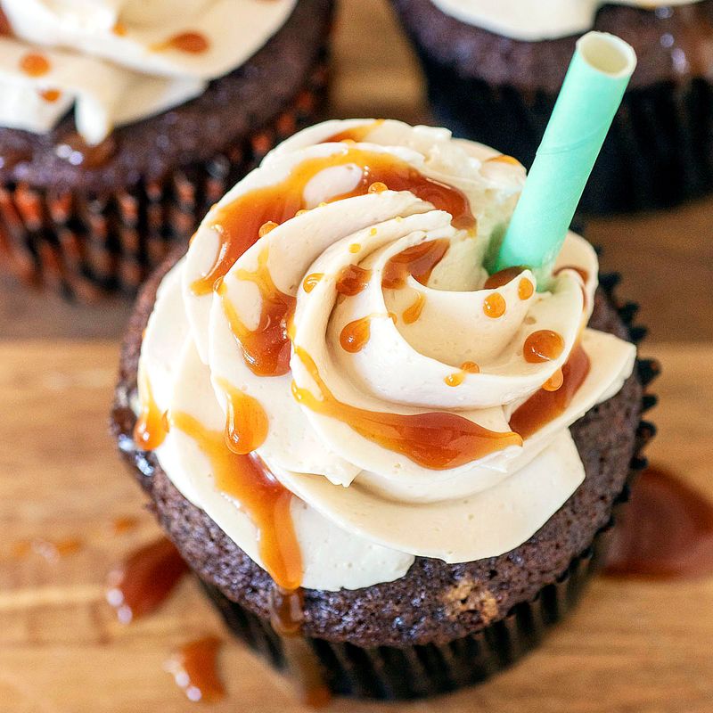 Pumpkin Spice Latte Cupcakes