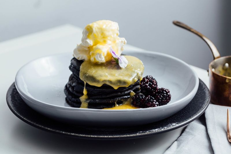 Charcoal Pancakes