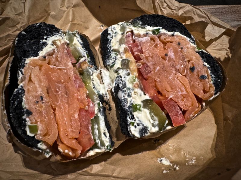 Charcoal Bagels