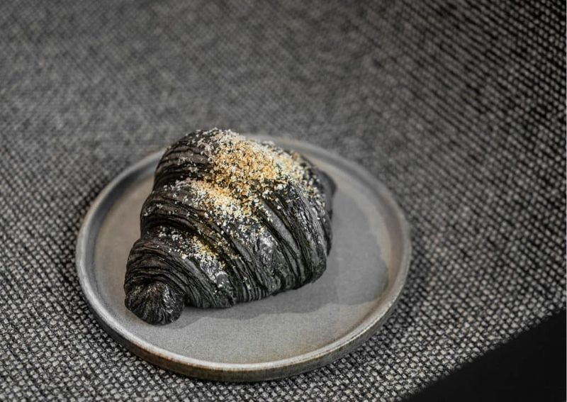 Charcoal Croissants