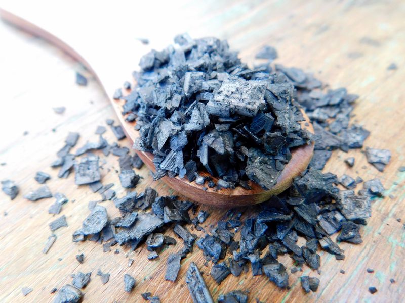 Charcoal Popcorn