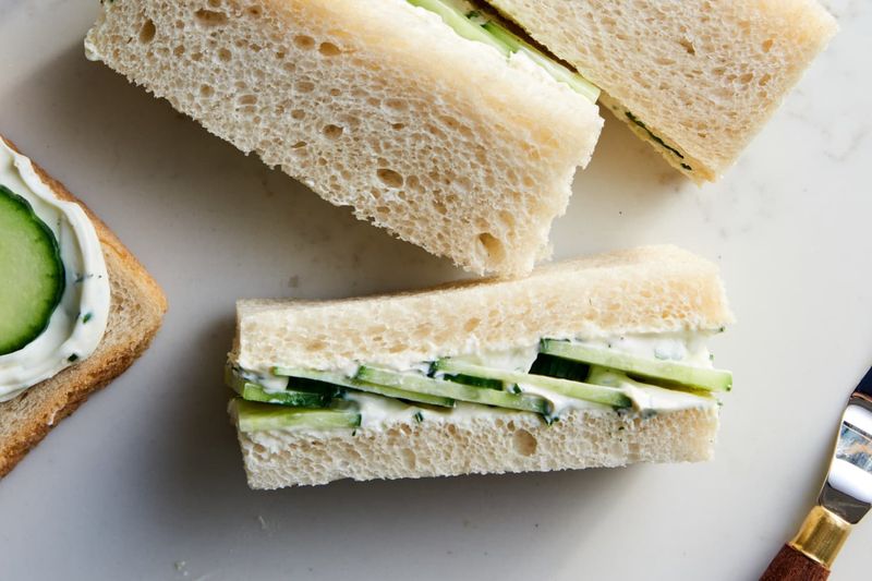 Cucumber Tea Sandwich