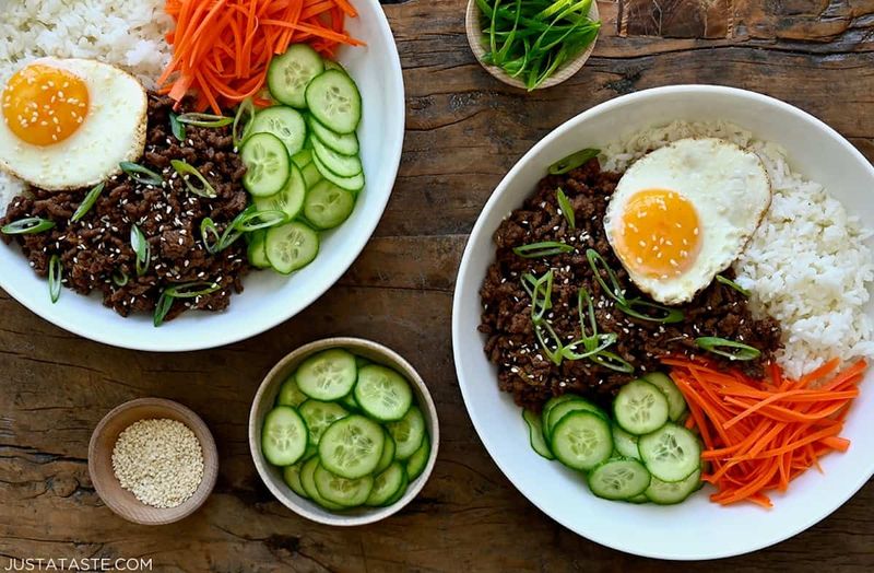 Spicy Korean Beef Bowls