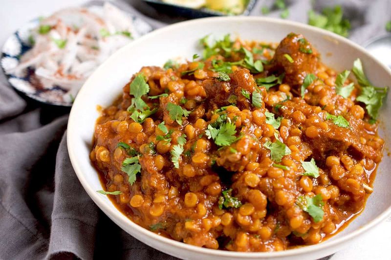 Beef and Lentil Curry