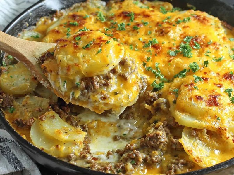 Hearty Beef and Potato Casserole