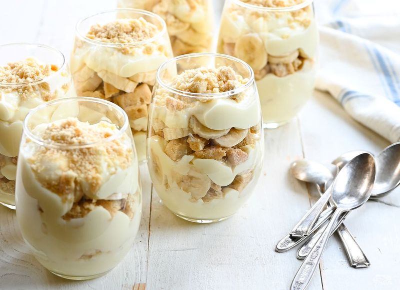Banana Foster's Parfaits