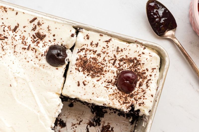 Black Forest Sheet Cake