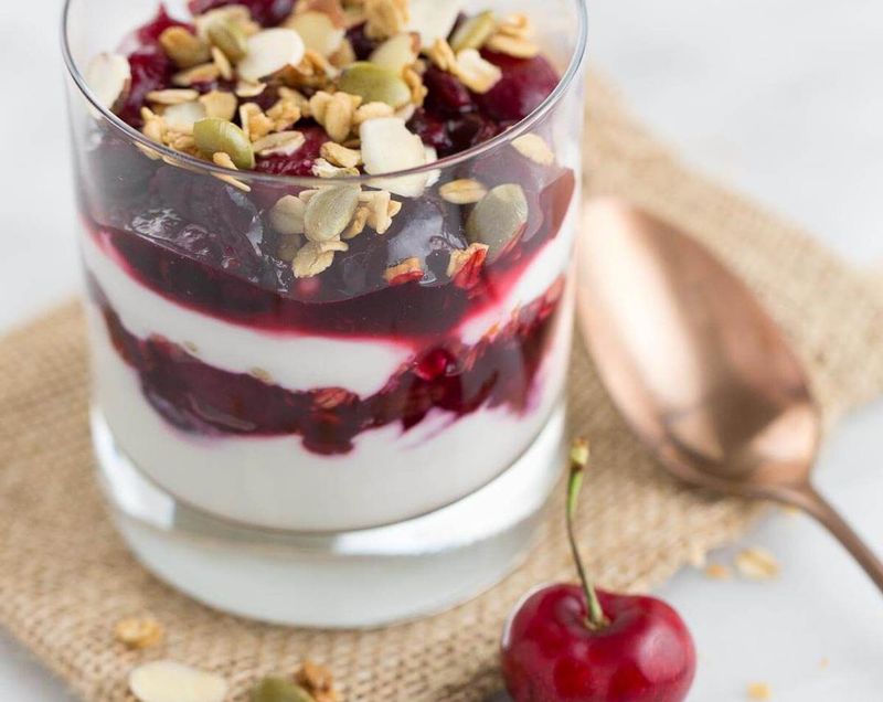 Cherry Pie Parfait