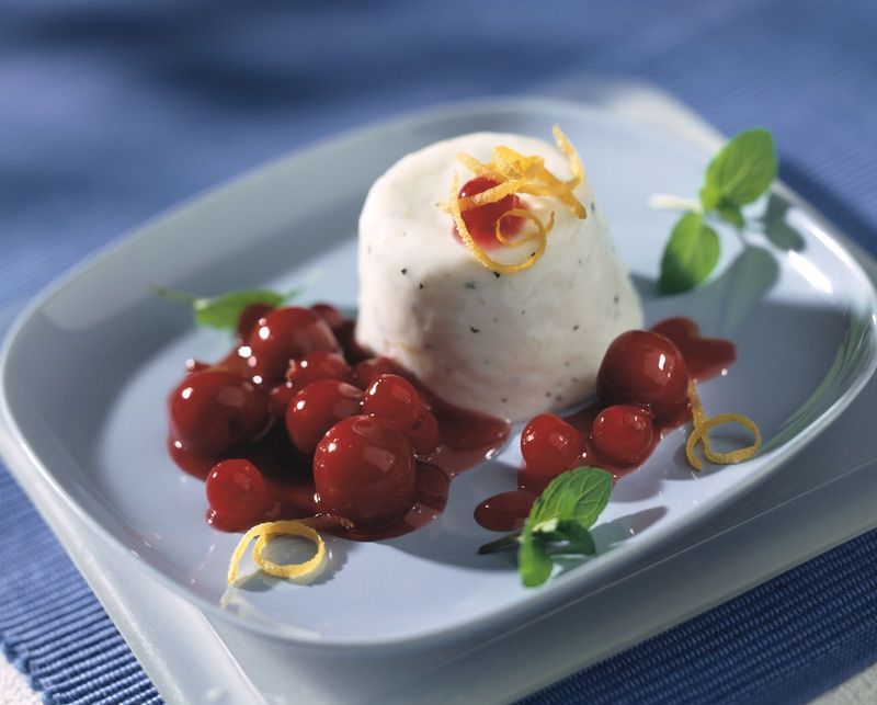 Cherry Panna Cotta