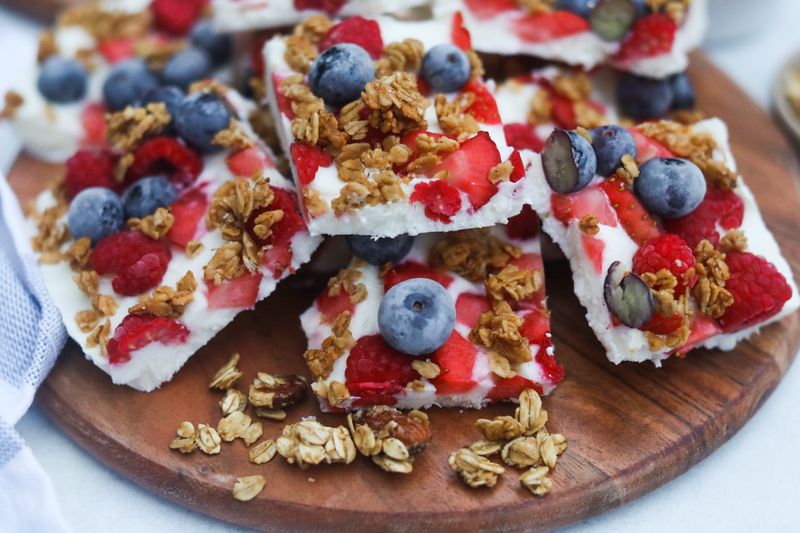 Frozen Yogurt Bark