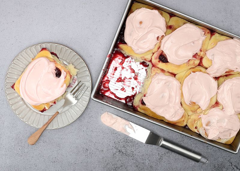 Cherry Cinnamon Rolls