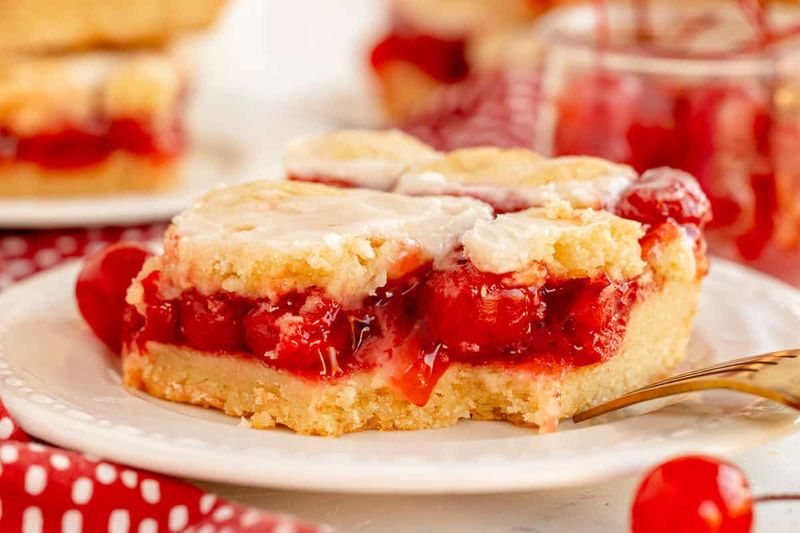 Cherry Lemon Bars