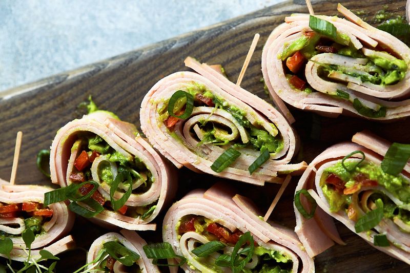 Turkey and Cheese Roll-Ups