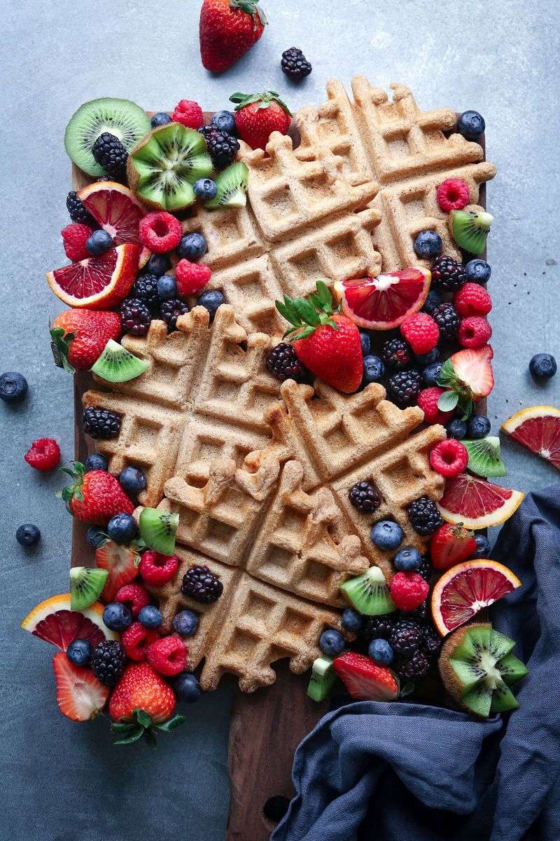 Spelt Flour Waffles