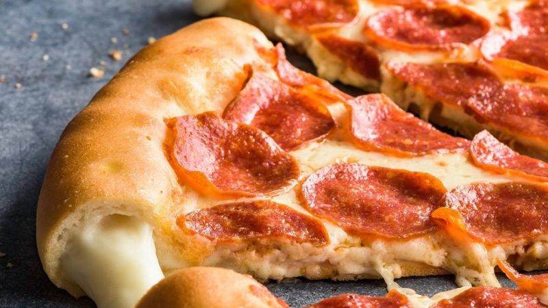 Pizza Hut's Stuffed Crust Pizza
