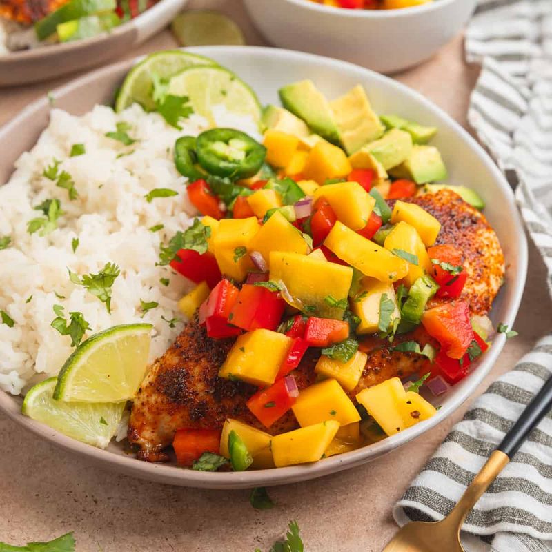 Mango Salsa Chicken