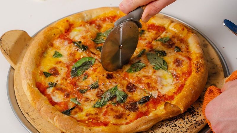 Homemade Margherita Pizza