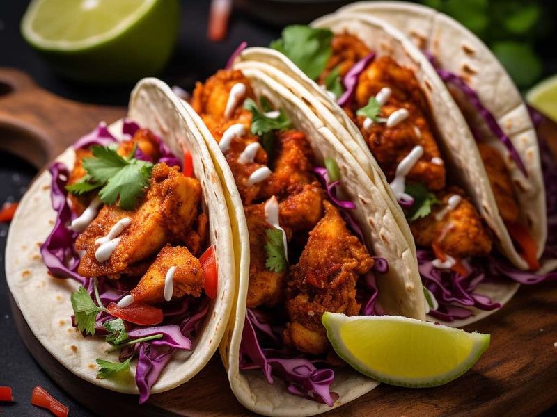 Spicy Chicken Tacos