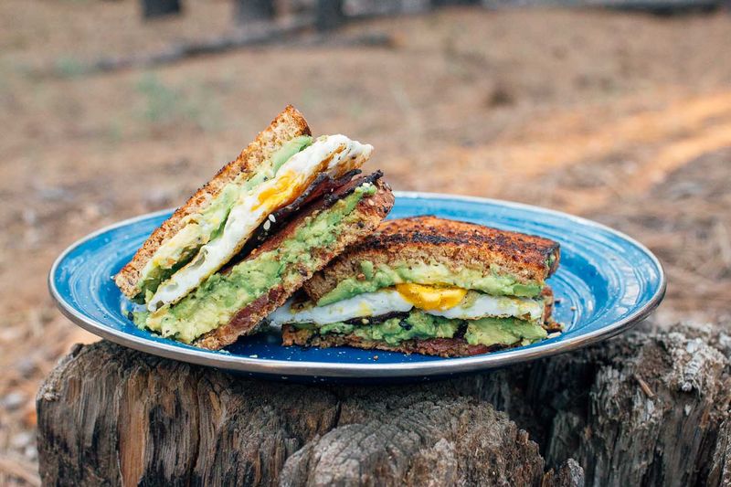 Avocado and Egg Sandwich