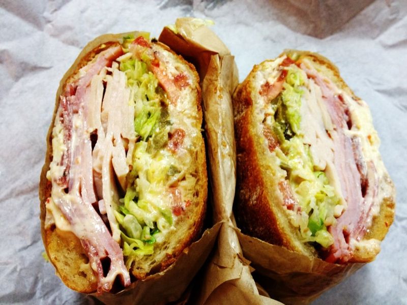 Avocado and Turkey Sandwich