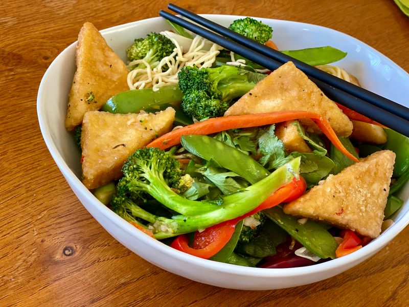 Tofu and Vegetable Stir Fry