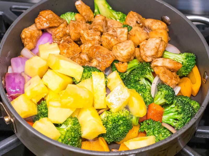 Pineapple Chicken Stir Fry
