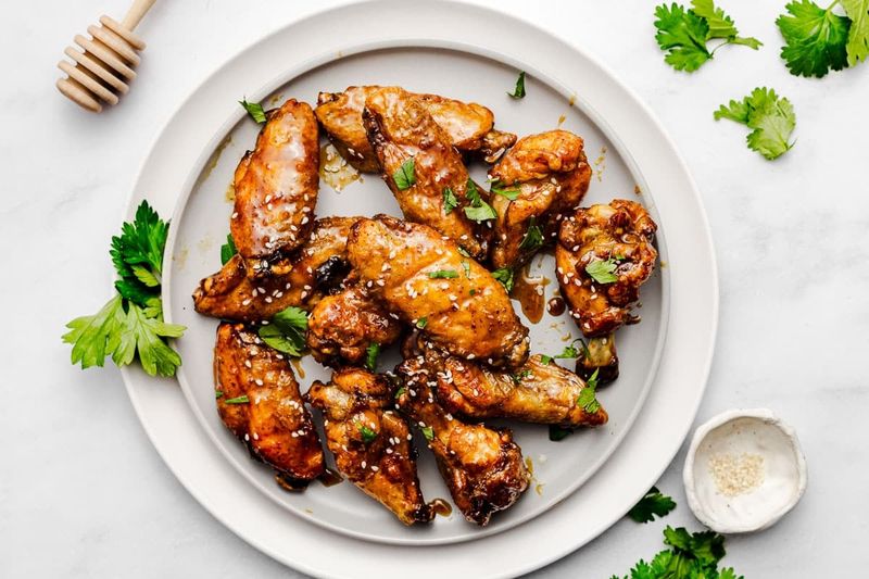Honey Garlic Chicken Wings